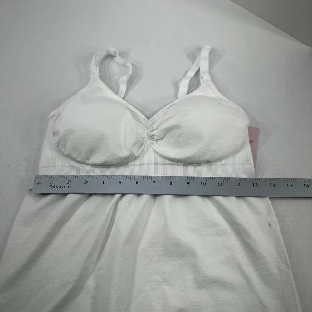 Bravado Basics Women's Size Large Slimming Maternity And Nursing Cami White New - Picture 8 of 14